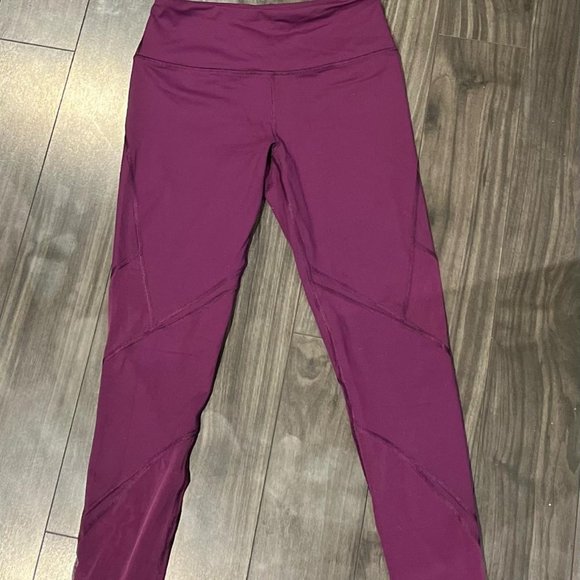 Victorias Secret Dark Purple Leggings - Picture 1 of 3